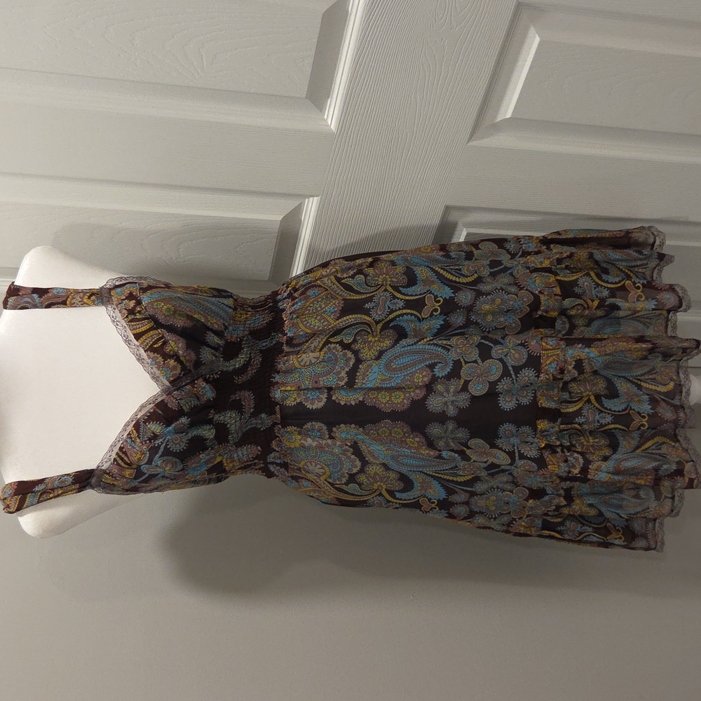Free People Multicolor Paisley  Dress